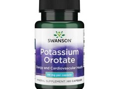 Swanson Potassium Orotate (Orotat de Potasiu) - 60 Capsule